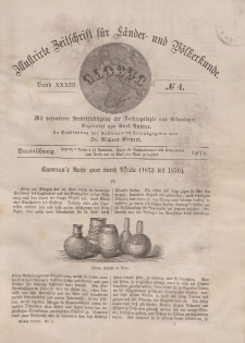 Globus. Illustrierte Zeitschrift für Länder...Bd. XXXIII, Nr.4, 1878