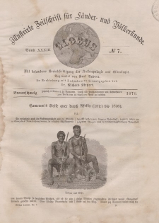 Globus. Illustrierte Zeitschrift für Länder...Bd. XXXIII, Nr.7, 1878