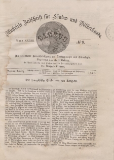 Globus. Illustrierte Zeitschrift für Länder...Bd. XXXIII, Nr.9, 1878