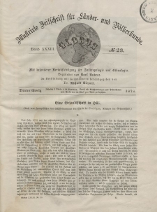 Globus. Illustrierte Zeitschrift für Länder...Bd. XXXIII, Nr.23, 1878