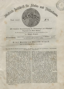 Globus. Illustrierte Zeitschrift für Länder...Bd. XXXV, Nr.4, 1879