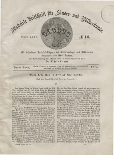 Globus. Illustrierte Zeitschrift für Länder...Bd. XXXV, Nr.16, 1879