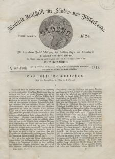 Globus. Illustrierte Zeitschrift für Länder...Bd. XXXV, Nr.24, 1879