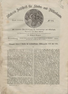 Globus. Illustrierte Zeitschrift für Länder...Bd. XXXVII, Nr.14, 1880