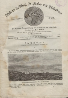 Globus. Illustrierte Zeitschrift für Länder...Bd. XXXVII, Nr.20, 1880