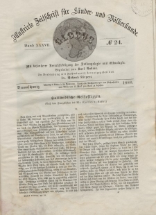 Globus. Illustrierte Zeitschrift für Länder...Bd. XXXVII, Nr.24, 1880