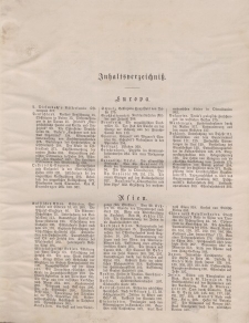 Globus. Illustrierte Zeitschrift für Länder...(Inhaltsverzeichniß), Bd. XXXIX, 1881