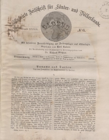 Globus. Illustrierte Zeitschrift für Länder...Bd. XXXIX, Nr.6, 1881
