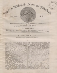 Globus. Illustrierte Zeitschrift für Länder...Bd. XXXIX, Nr.7, 1881