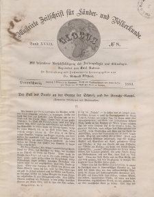 Globus. Illustrierte Zeitschrift für Länder...Bd. XXXIX, Nr.8, 1881
