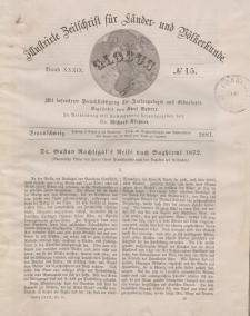 Globus. Illustrierte Zeitschrift für Länder...Bd. XXXIX, Nr.15, 1881