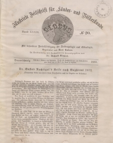 Globus. Illustrierte Zeitschrift für Länder...Bd. XXXIX, Nr.20, 1881