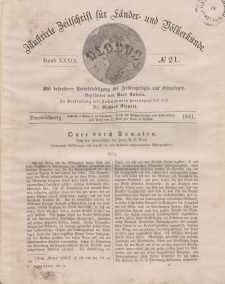 Globus. Illustrierte Zeitschrift für Länder...Bd. XXXIX, Nr.21, 1881