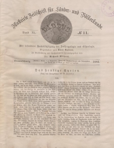 Globus. Illustrierte Zeitschrift für Länder...Bd. XL, Nr.11, 1881