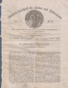 Globus. Illustrierte Zeitschrift für Länder...Bd. XL, Nr.14, 1881