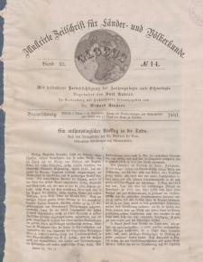 Globus. Illustrierte Zeitschrift für Länder...Bd. XL, Nr.14, 1881