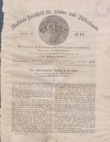 Globus. Illustrierte Zeitschrift für Länder...Bd. XL, Nr.16, 1881