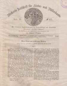 Globus. Illustrierte Zeitschrift für Länder...Bd. XL, Nr.17, 1881