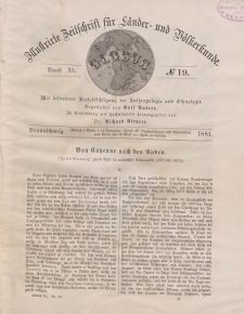 Globus. Illustrierte Zeitschrift für Länder...Bd. XL, Nr.19, 1881
