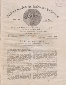 Globus. Illustrierte Zeitschrift für Länder...Bd. XL, Nr.21, 1881