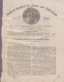 Globus. Illustrierte Zeitschrift für Länder...Bd. XL, Nr.23, 1881