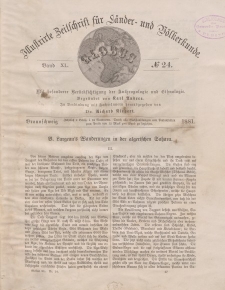 Globus. Illustrierte Zeitschrift für Länder...Bd. XL, Nr.24, 1881