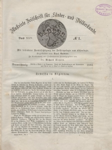Globus. Illustrierte Zeitschrift für Länder...Bd. XLIV, Nr.1, 1883