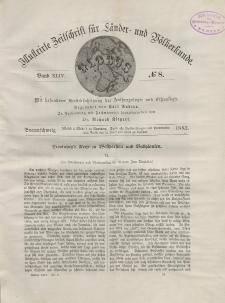 Globus. Illustrierte Zeitschrift für Länder...Bd. XLIV, Nr.8, 1883