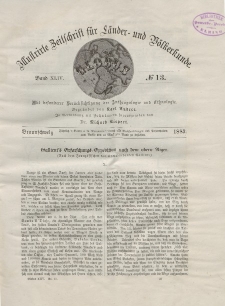 Globus. Illustrierte Zeitschrift für Länder...Bd. XLIV, Nr.13, 1883