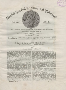 Globus. Illustrierte Zeitschrift für Länder...Bd. XLIV, Nr.16, 1883