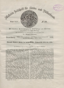 Globus. Illustrierte Zeitschrift für Länder...Bd. XLIV, Nr.20, 1883