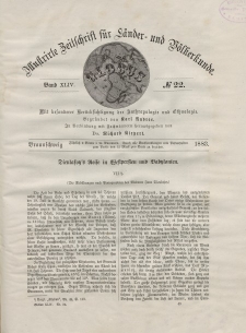 Globus. Illustrierte Zeitschrift für Länder...Bd. XLIV, Nr.22, 1883