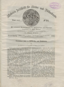 Globus. Illustrierte Zeitschrift für Länder...Bd. XLIV, Nr.24, 1883