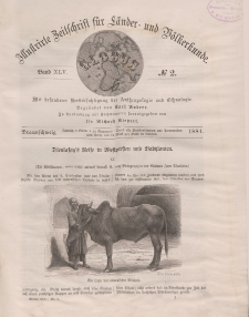 Globus. Illustrierte Zeitschrift für Länder...Bd. XLV, Nr.2, 1884