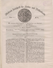 Globus. Illustrierte Zeitschrift für Länder...Bd. XLV, Nr.8, 1884