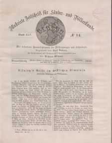 Globus. Illustrierte Zeitschrift für Länder...Bd. XLV, Nr.14, 1884