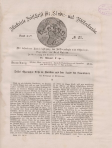 Globus. Illustrierte Zeitschrift für Länder...Bd. XLV, Nr.21, 1884