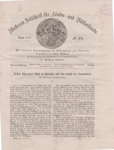 Globus. Illustrierte Zeitschrift für Länder...Bd. XLV, Nr.24, 1884