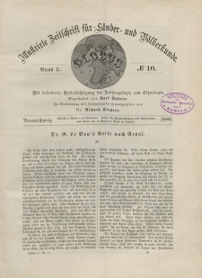 Globus. Illustrierte Zeitschrift für Länder...Bd. L, Nr.10, 1886