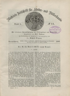 Globus. Illustrierte Zeitschrift für Länder...Bd. L, Nr.11, 1886