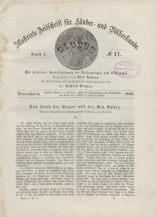 Globus. Illustrierte Zeitschrift für Länder...Bd. L, Nr.17, 1886