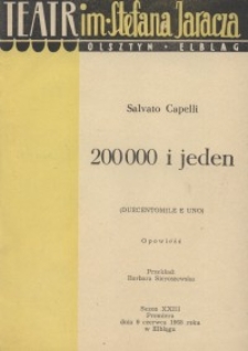 200 000 i jeden - Salvato Capelli
