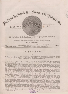 Globus. Illustrierte Zeitschrift für Länder...Bd. XXVII, Nr.2, 1875