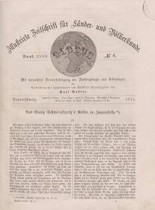 Globus. Illustrierte Zeitschrift für Länder...Bd. XXVII, Nr.6, 1875