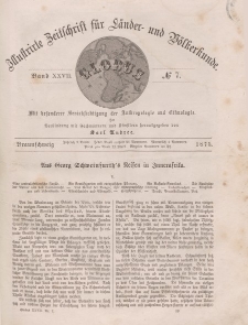 Globus. Illustrierte Zeitschrift für Länder...Bd. XXVII, Nr.7, 1875