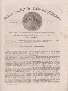 Globus. Illustrierte Zeitschrift für Länder...Bd. XXVII, Nr.14, 1875