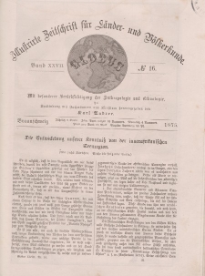 Globus. Illustrierte Zeitschrift für Länder...Bd. XXVII, Nr.16, 1875