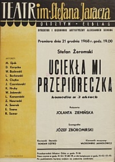 Uciekła mi przepióreczka - Stefan Żeromski