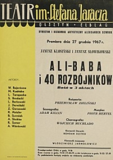 Ali Baba i 40 rozbójników - Janusz Kłosiński, Janusz Słowikowski