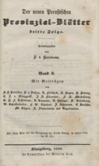 Neue Preussische Provinzial-Blätter, Bd. II, 1858